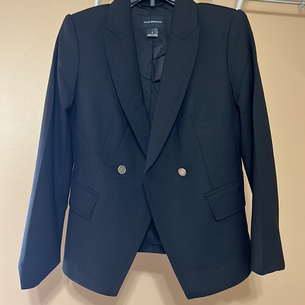 Club Monaco Cropped Blazer